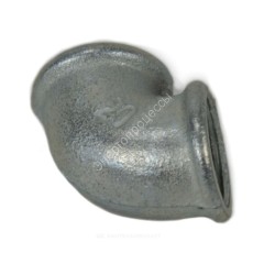 Угольник проходной чугун оц Ду 15 (1/2") ВР/ВР Fittex