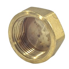 Пробка латунь 1/2" ВР для коллектора R594 Giacomini R594Y001