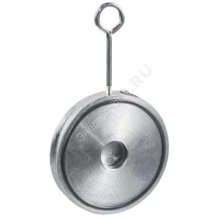 Клапан обратный сталь 1/створ CB5440 Ду 250 Ру16 Тмакс=110 оС межфл оцинкован тарелка сталь Tecofi CB5440-0250