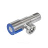 Кран бытовой угловой G1/2"х3/4" Ру10 НР переходной керамическая кран-букса RM-L ATS-1234