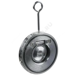 Клапан обратный сталь 1/створ CB5440 Ду 400 Ру16 Тмакс=110 оС межфл оцинкован тарелка сталь Tecofi CB5440-0400